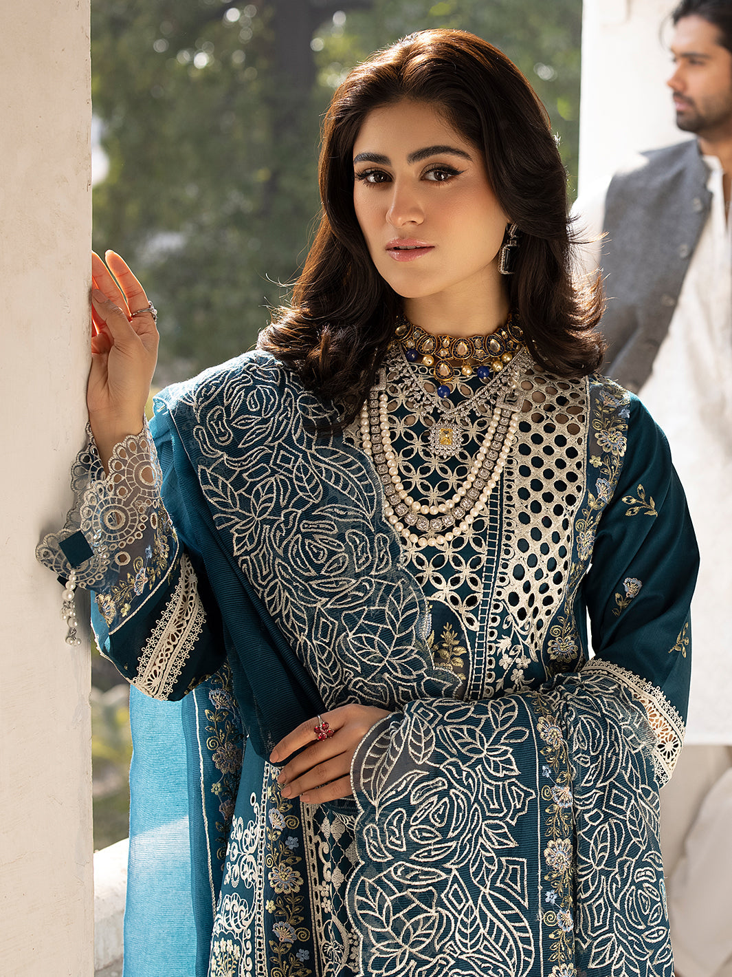 MAHNUR – Premium Chikankari Lawn Collection