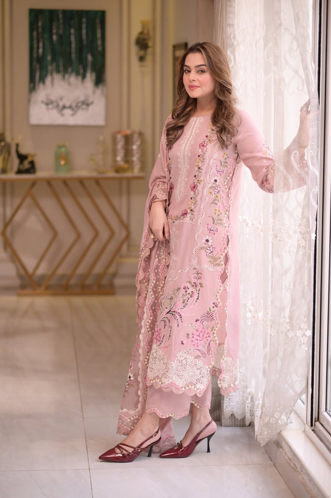 ANEELA'S – Luxury Lawn Chikankari Collection 2026